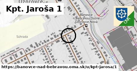 Kpt. Jaroša 1, Bánovce nad Bebravou