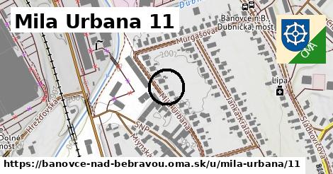 Mila Urbana 11, Bánovce nad Bebravou