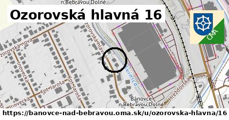 Ozorovská hlavná 16, Bánovce nad Bebravou