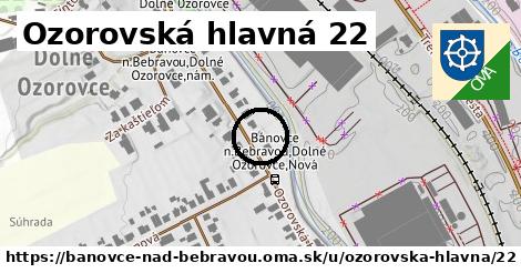 Ozorovská hlavná 22, Bánovce nad Bebravou