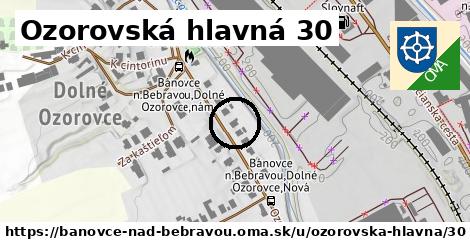 Ozorovská hlavná 30, Bánovce nad Bebravou