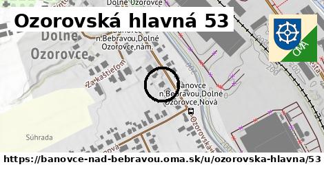 Ozorovská hlavná 53, Bánovce nad Bebravou