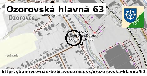 Ozorovská hlavná 63, Bánovce nad Bebravou