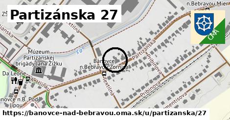 Partizánska 27, Bánovce nad Bebravou