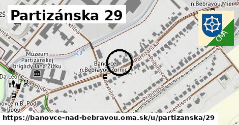 Partizánska 29, Bánovce nad Bebravou