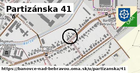 Partizánska 41, Bánovce nad Bebravou