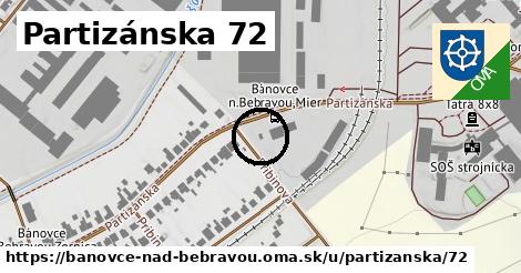Partizánska 72, Bánovce nad Bebravou