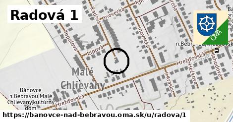 Radová 1, Bánovce nad Bebravou