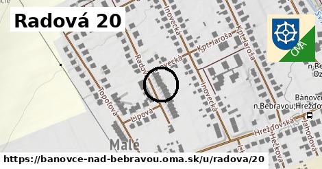 Radová 20, Bánovce nad Bebravou