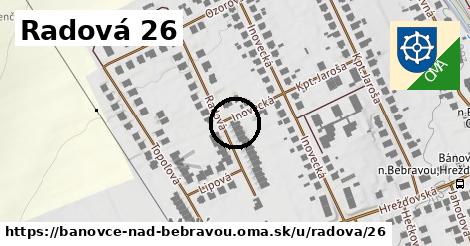 Radová 26, Bánovce nad Bebravou