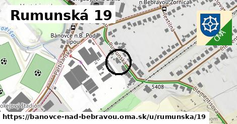 Rumunská 19, Bánovce nad Bebravou