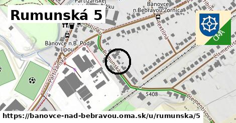 Rumunská 5, Bánovce nad Bebravou