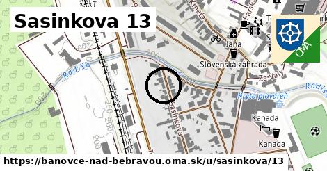 Sasinkova 13, Bánovce nad Bebravou