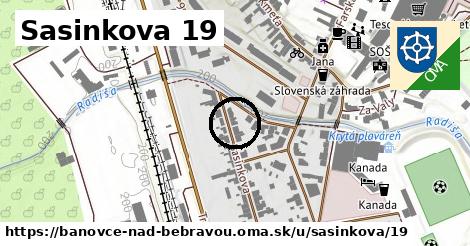 Sasinkova 19, Bánovce nad Bebravou