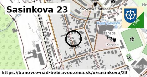 Sasinkova 23, Bánovce nad Bebravou