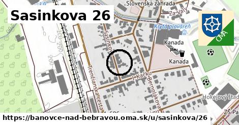 Sasinkova 26, Bánovce nad Bebravou