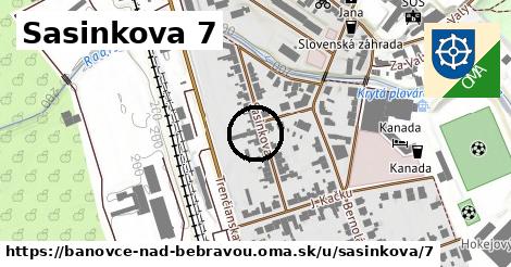 Sasinkova 7, Bánovce nad Bebravou