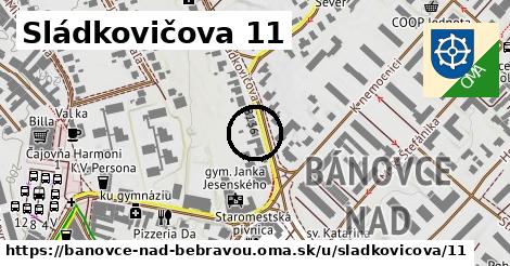 Sládkovičova 11, Bánovce nad Bebravou