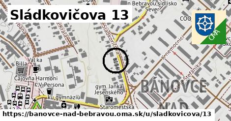 Sládkovičova 13, Bánovce nad Bebravou