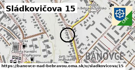 Sládkovičova 15, Bánovce nad Bebravou