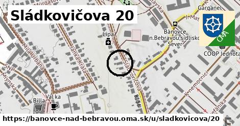 Sládkovičova 20, Bánovce nad Bebravou