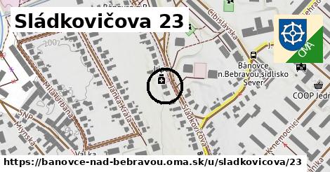 Sládkovičova 23, Bánovce nad Bebravou