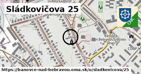 Sládkovičova 25, Bánovce nad Bebravou