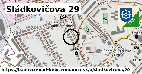 Sládkovičova 29, Bánovce nad Bebravou