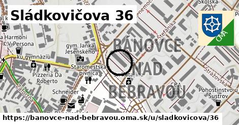 Sládkovičova 36, Bánovce nad Bebravou