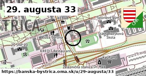 29. augusta 33, Banská Bystrica