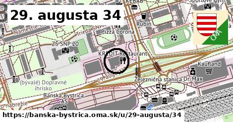 29. augusta 34, Banská Bystrica