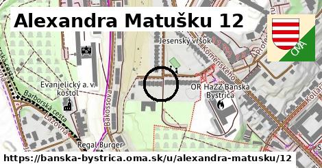 Alexandra Matušku 12, Banská Bystrica