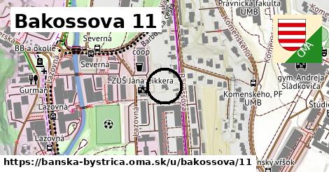 Bakossova 11, Banská Bystrica