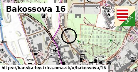 Bakossova 16, Banská Bystrica