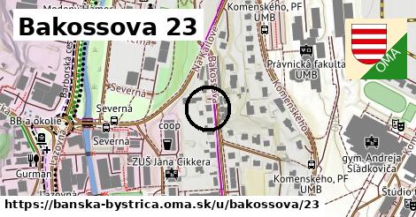 Bakossova 23, Banská Bystrica