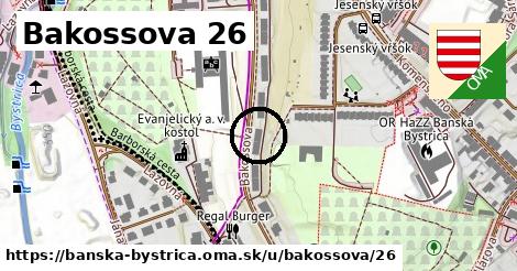 Bakossova 26, Banská Bystrica