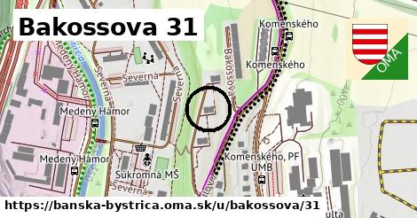 Bakossova 31, Banská Bystrica
