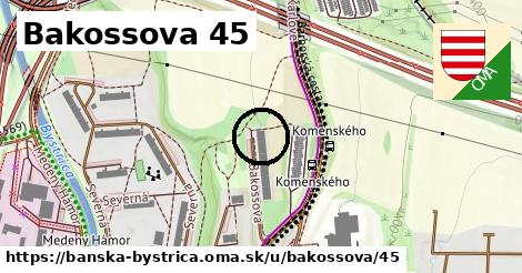 Bakossova 45, Banská Bystrica