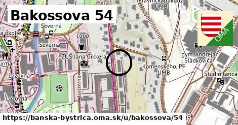 Bakossova 54, Banská Bystrica