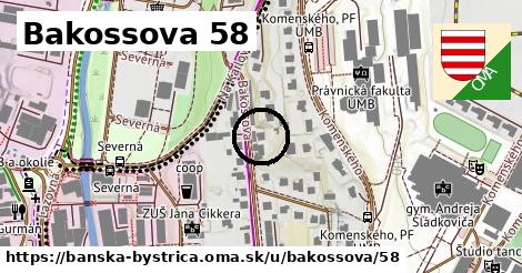 Bakossova 58, Banská Bystrica