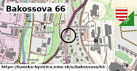 Bakossova 66, Banská Bystrica