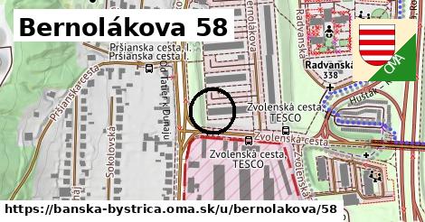 Bernolákova 58, Banská Bystrica
