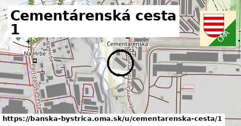 Cementárenská cesta 1, Banská Bystrica