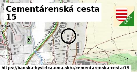 Cementárenská cesta 15, Banská Bystrica