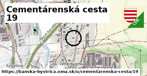 Cementárenská cesta 19, Banská Bystrica