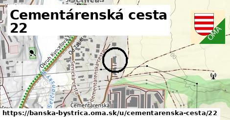 Cementárenská cesta 22, Banská Bystrica