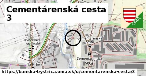 Cementárenská cesta 3, Banská Bystrica