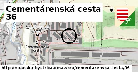 Cementárenská cesta 36, Banská Bystrica