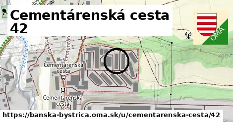 Cementárenská cesta 42, Banská Bystrica