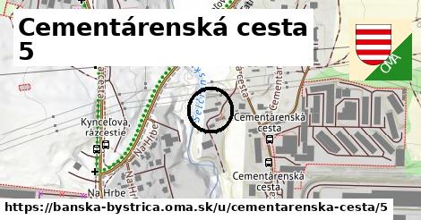 Cementárenská cesta 5, Banská Bystrica